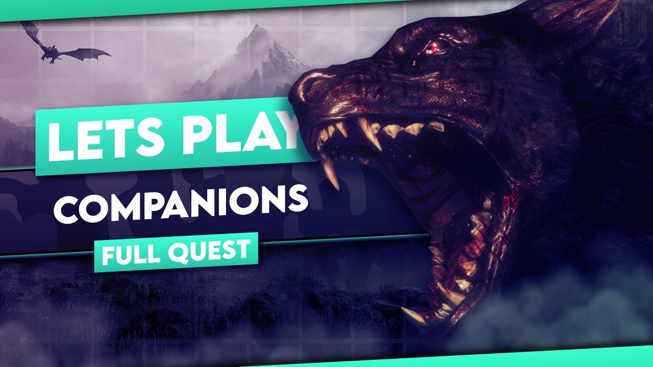 Skyrim Companions Quest Walkthrough // FULL Gameplay with No Commentary