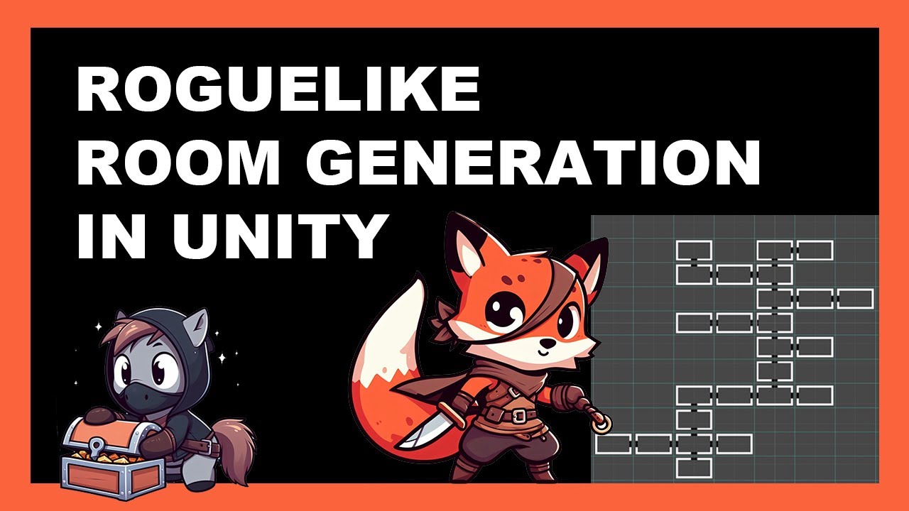 Учебник Unity: Генерация комнат и подземелий в стиле ROGUELIKE (по типу Binding of Isaac)