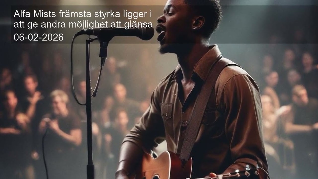 Alfa Mists främsta styrka ligger i att ge andra möjlighet att glänsa