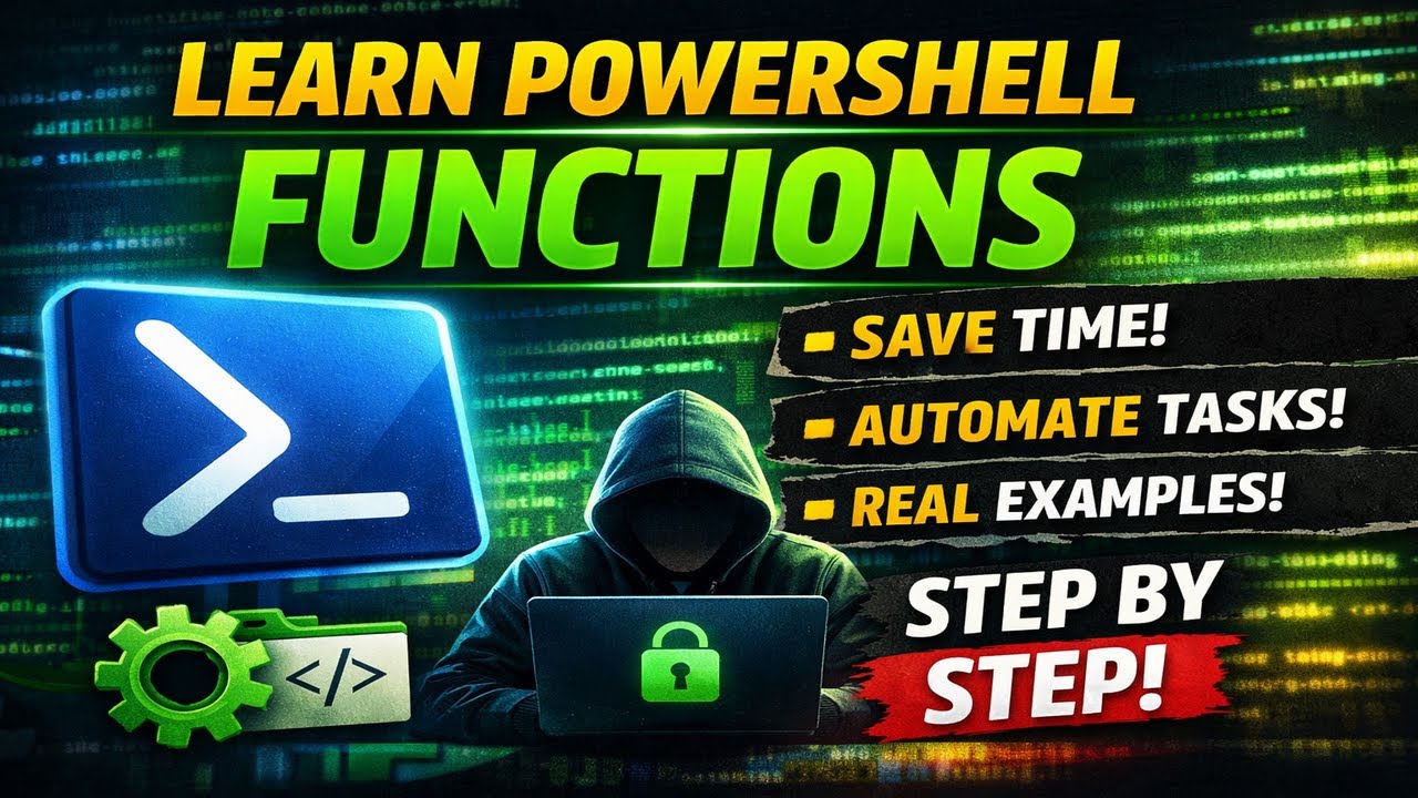 PowerShell Functions with Real Life Examples | Complete Guide
