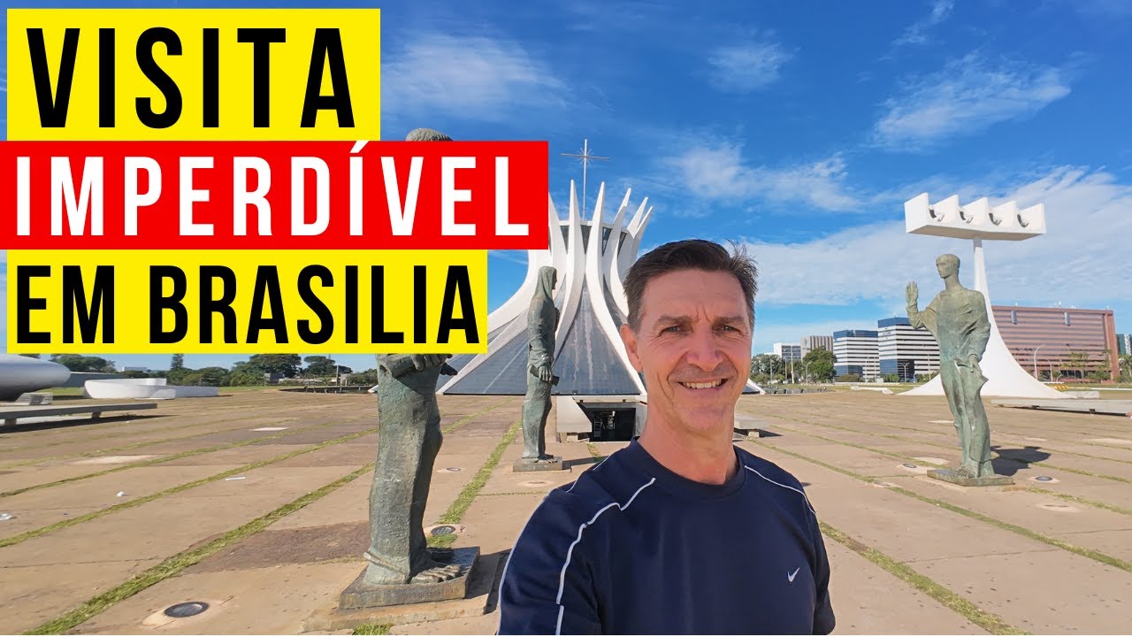 A INCRÍVEL CATEDRAL NOSSA SENHORA APARECIDA em BRASÍLIA. Você vai se SURPREENDER.