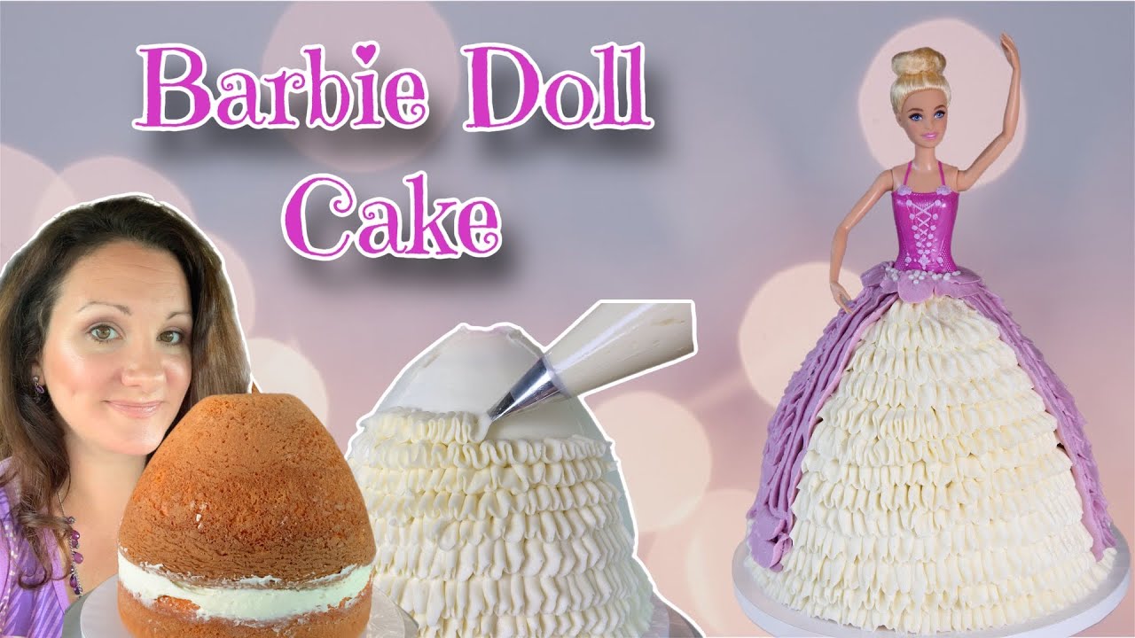 Barbie Doll Cake using one tip