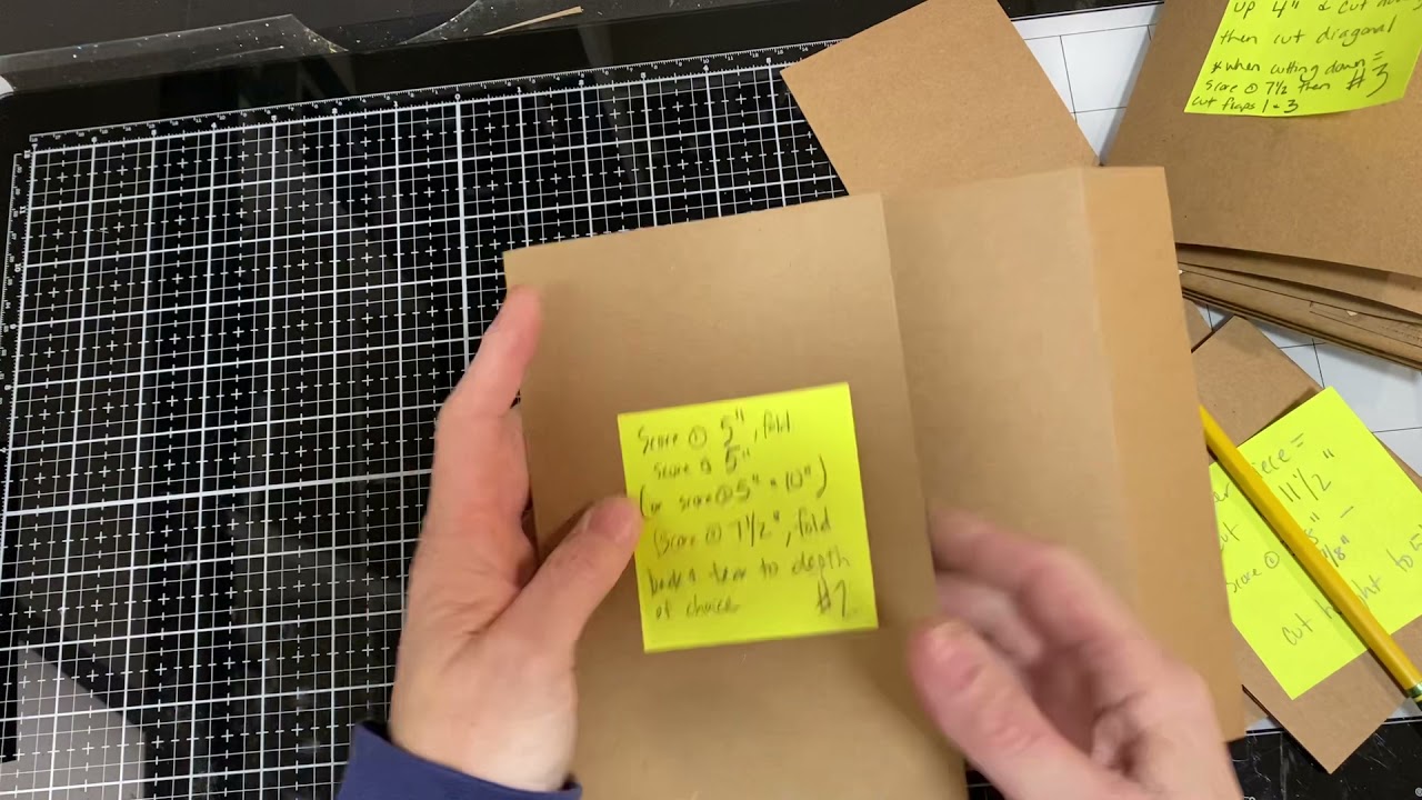 Stamperia Forest; insert instructions and dimensions
