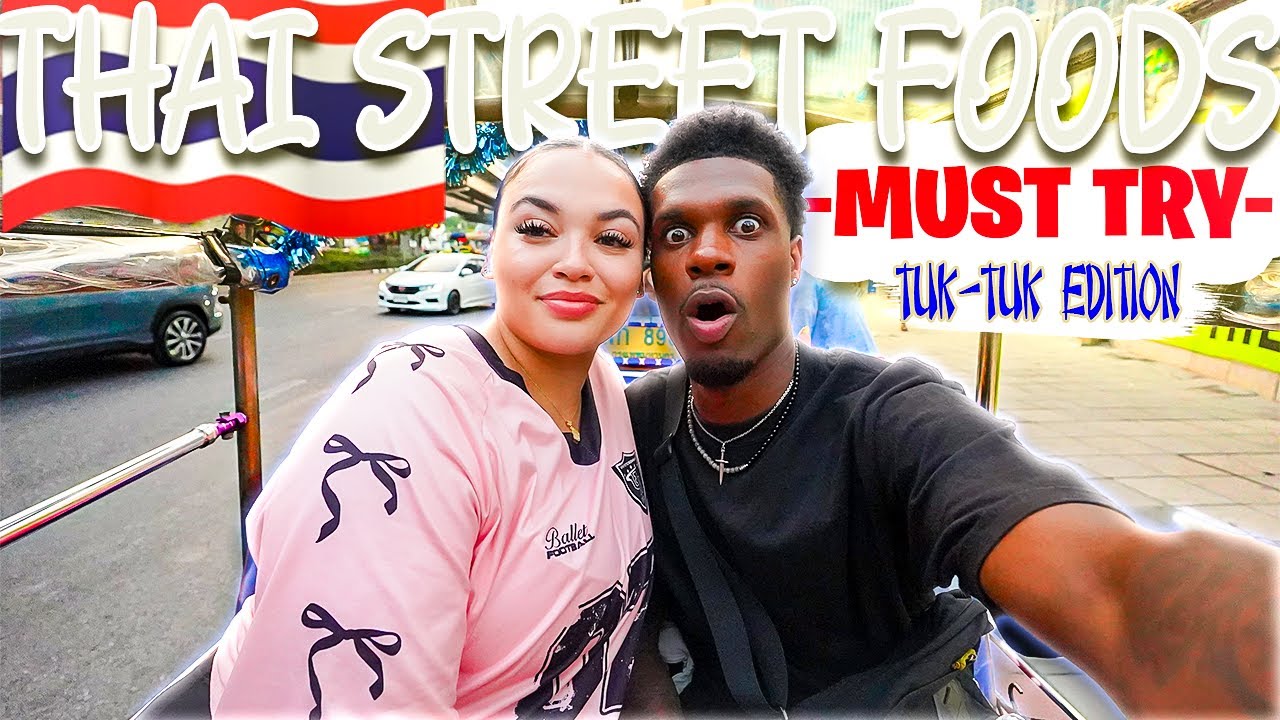 TRYING Thai STREET FOOD That Will BLOW Your MIND!!! **Tuk Tuk Edition**