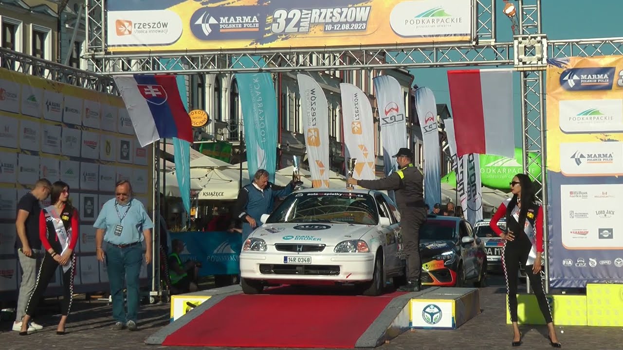 Rajd Rzeszowski 2023 - Stanislav BLAŽEK / Jaroslav NOV&Aacute;K - Honda Civic | MaxxSport |