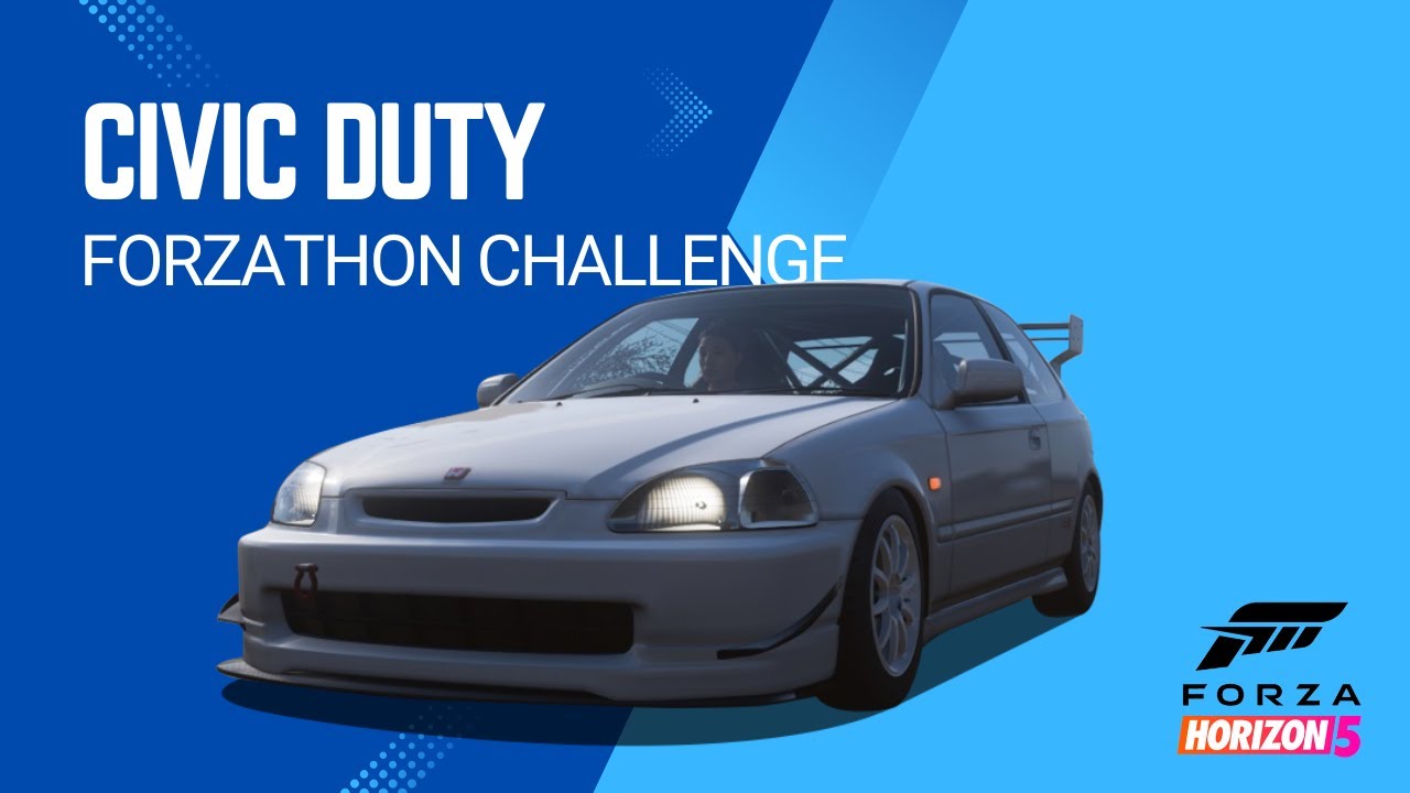 Forza Horizon 5: Civic Duty - Forzathon Challenge