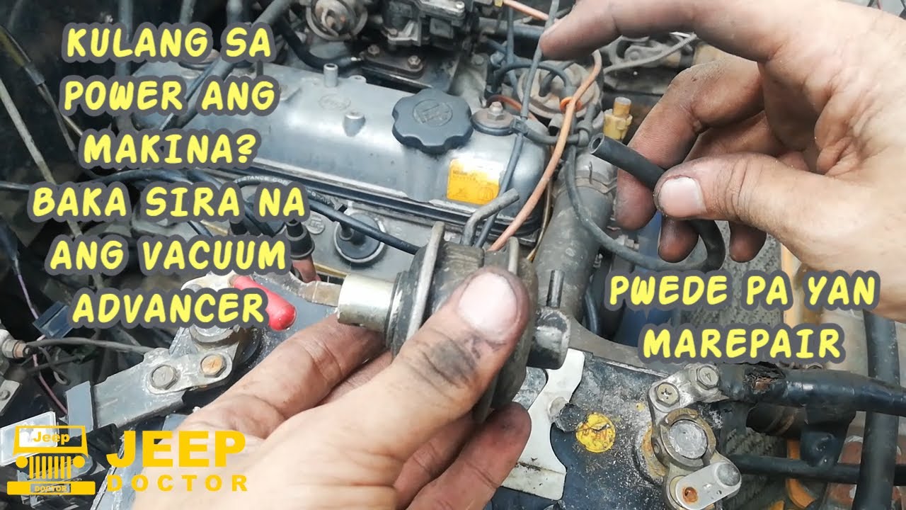 SIRANG VACUUM ADVANCER IREPAIR NATIN - DAGDAG POWER SA MAKINA