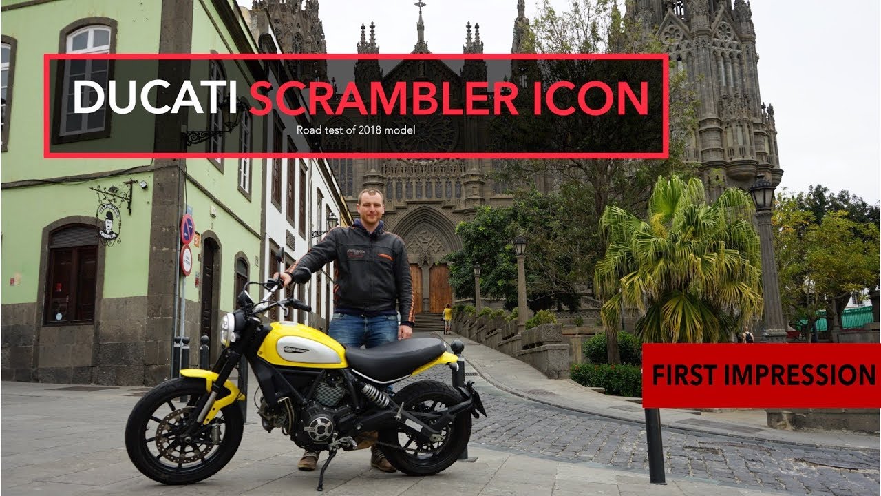 Ducati Scrambler Icon 2018 Test Ride