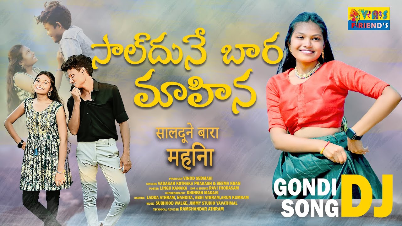 SAALDHUNE BAARA MAHINA | सालदूने बारा महिना |  NEW GONDI DJ SONG 2023 | #vasfriends