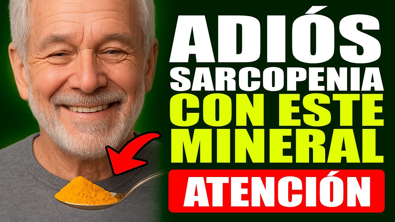 Este Mineral REVIVE tus MÚSCULOS Rápidamente Después de los 65