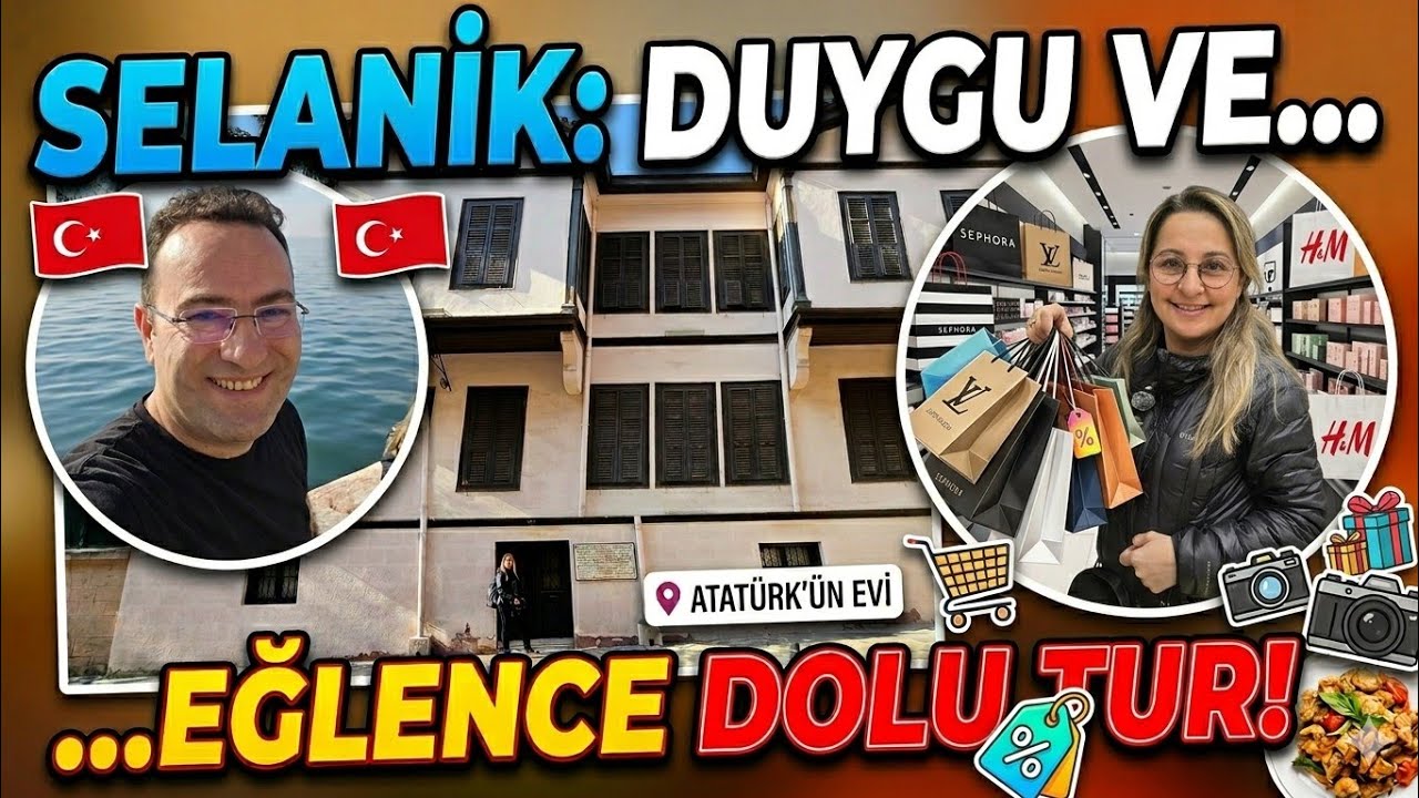 2025 Yılı #Yunanistan Gezimiz 3. Bölüm #Selanik #Thessaloníki #Θεσσαλονίκη
