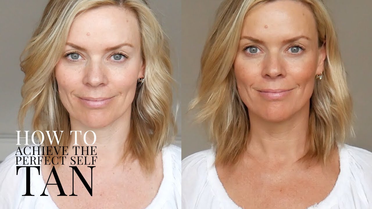 How to achieve the perfect self tan
