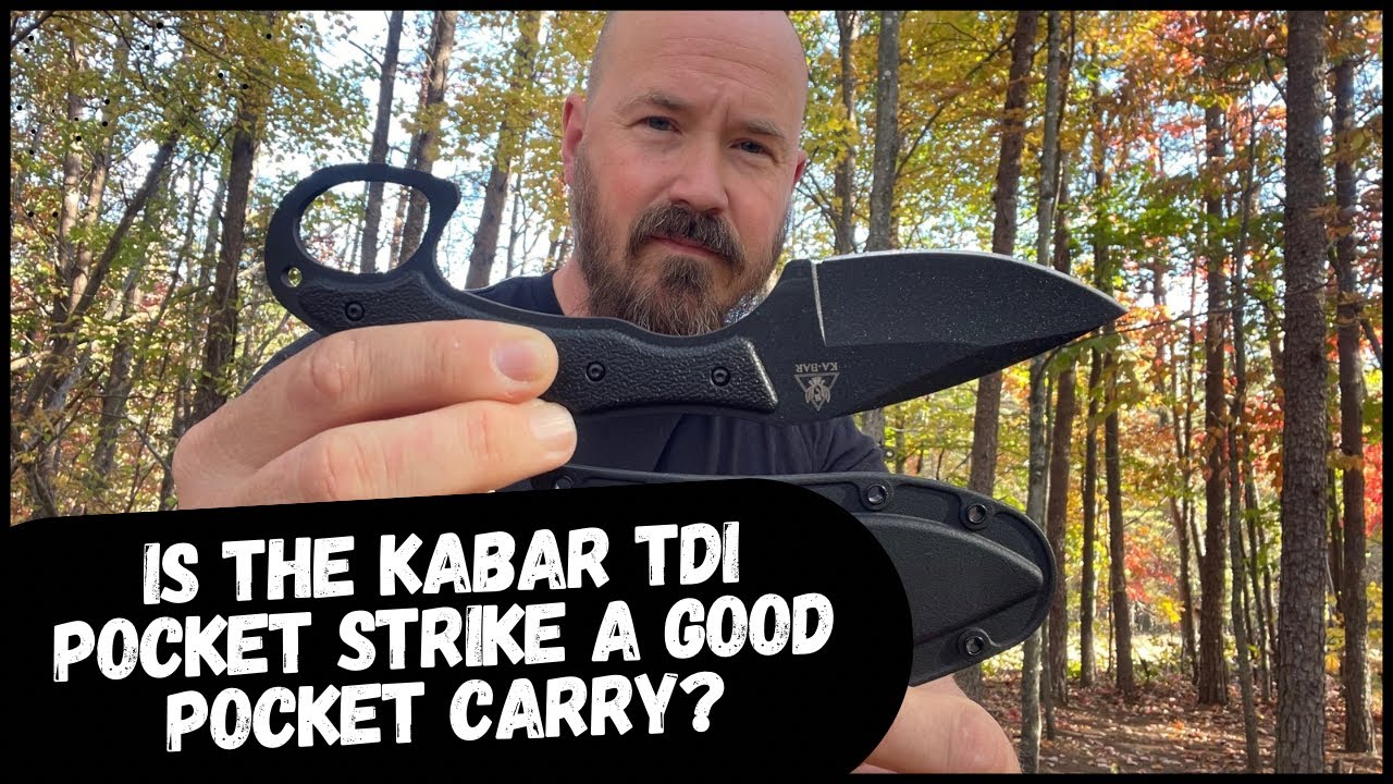 KABAR TDI Pocket Strike // An Affordable Pocket Carry  Option