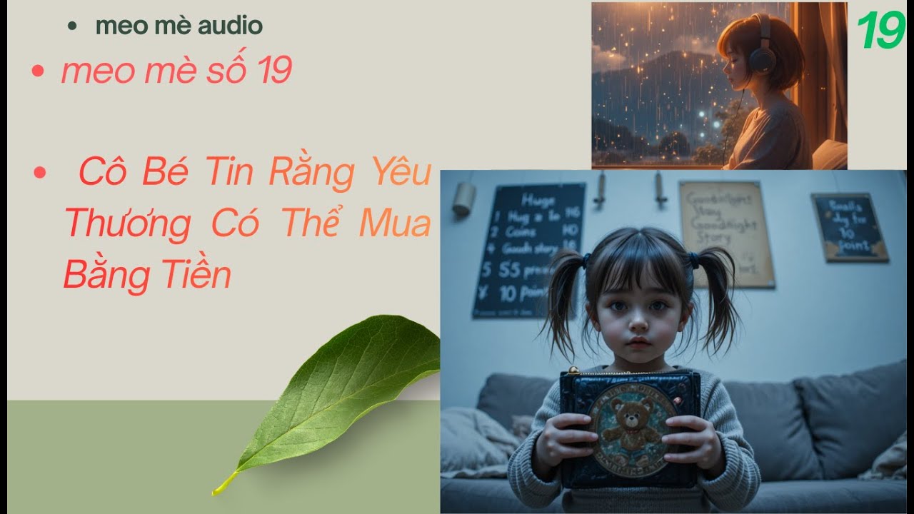 ( FULL )Cô Bé Tin Rằng Yêu Thương Có Thể Mua Bằng Tiền#audio #buon