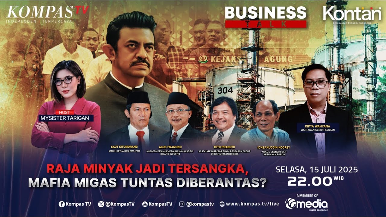 LIVE - Raja Minyak Jadi Tersangka, Mafia Migas Tuntas Diberantas? I BUSINESS TALK