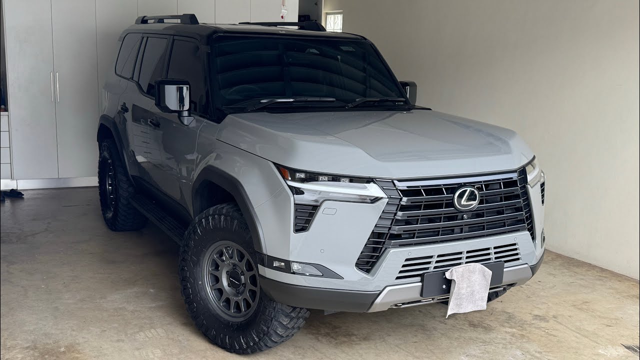 Lexus GX550 on 35’s - How to make them fit!