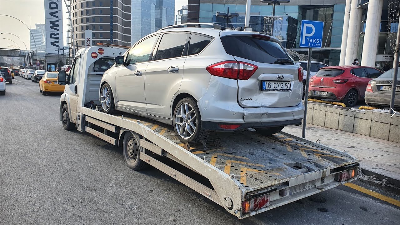 FORD C MAX ARACIM İLE KAZA YAPTIK (We Had an Accident with a Ford C Max)