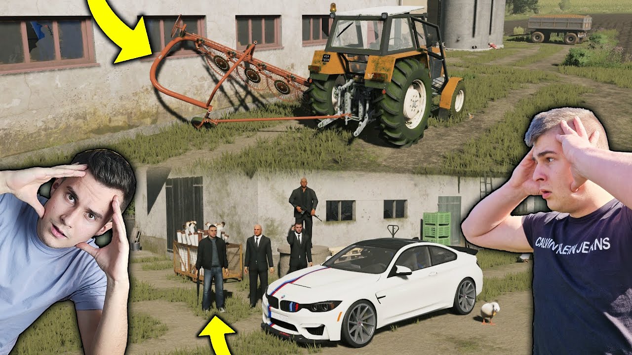 PRZYŁAPAŁEM JANINĘ NA INTERESACH😱 ZAUWAŻYLI MNIE ...❗😭 OPĘTAŁO NAM MASZYNĘ😮  🐮POLSKA WIEŚ🐷 161