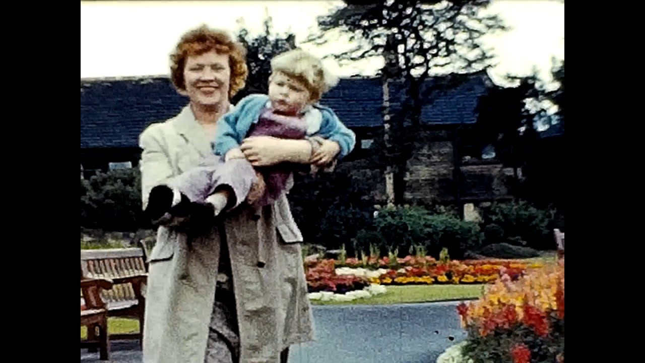 Butterworth family at Cleckheaton Memorial Park c.1960