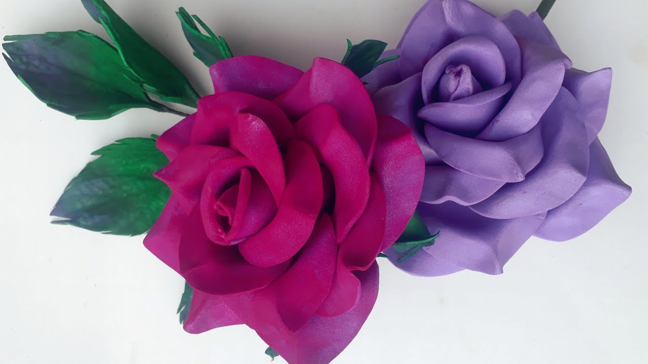Rosa mexicana em e.v.a sem frisadores!!