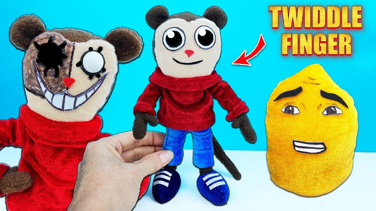 DIY Friday Night Funkin' TWIDDLEFINGER - (FNF Mod: TWIDDLE FINGER) Gegagedigedagedago Nugget plush