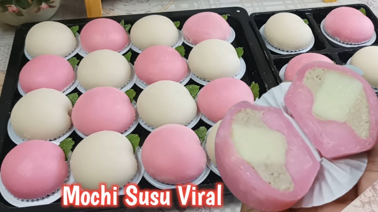 MOCHI SUSU VIRAL|| ISIANNYA ENAK BANGET, RESEP INI YANG LAGI DICARI SEMUA ORANG