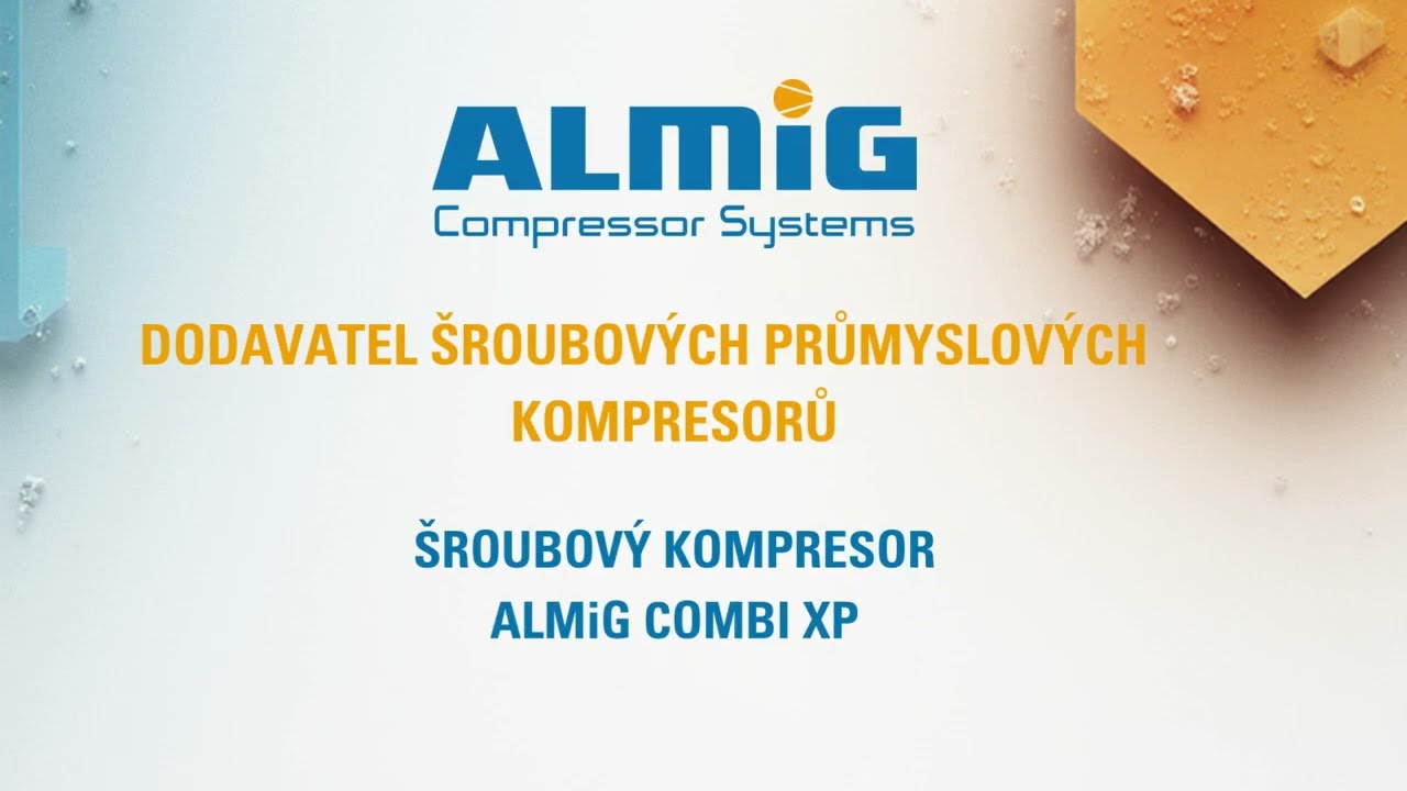 Šroubový kompresor ALMiG COMBI XP - kompaktní řešení 4 v 1