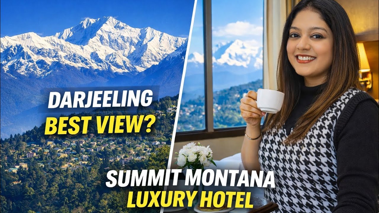 Luxury Stay in Darjeeling 😍 | Summit Montana 4-Star Hotel Near Mall Road | Kanchenjunga View