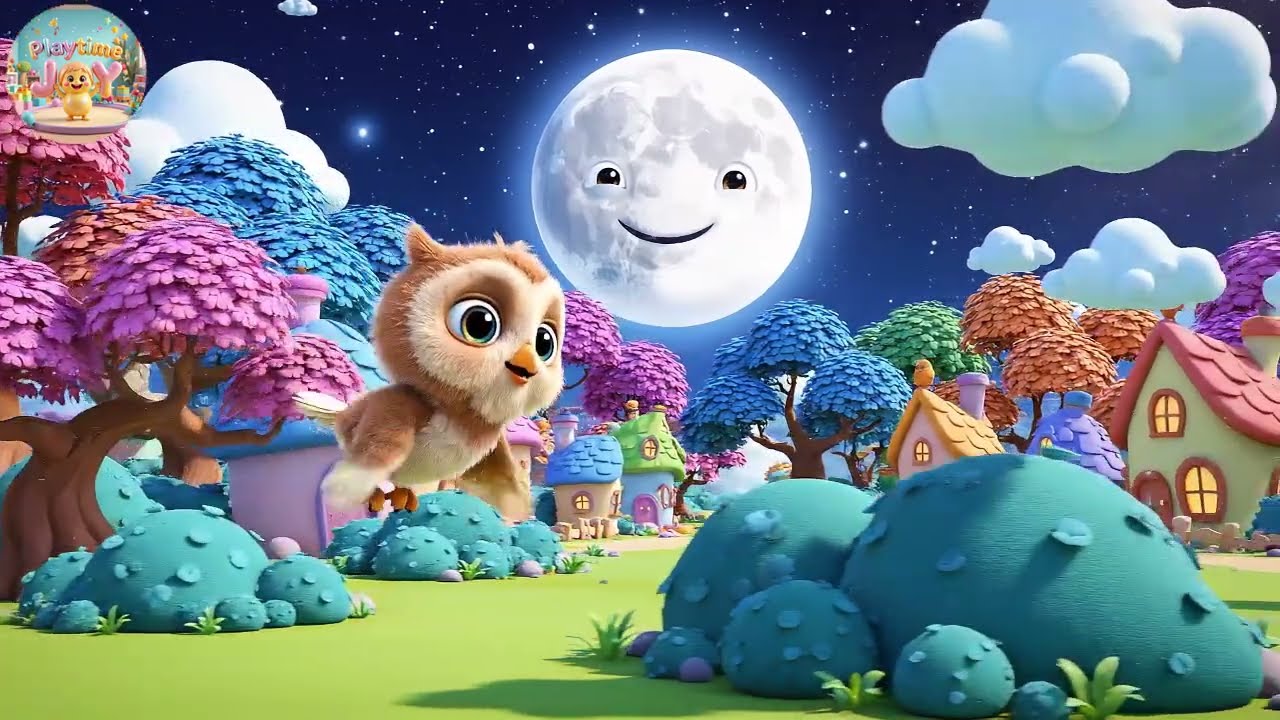 Hoot Hoot Baby Owl Forest Glide | Baby Owl Song for Kids | Nursery Rhymes for Toddlers | Baby Songs