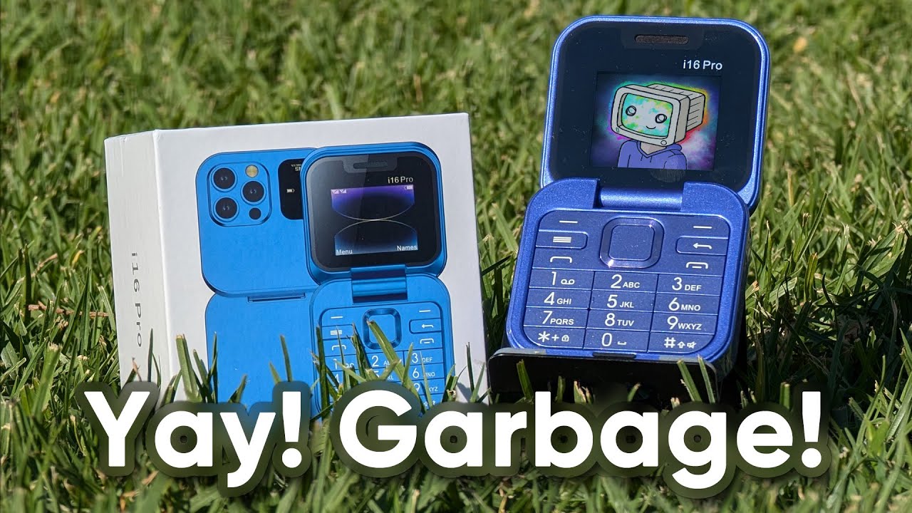 A Clamshell “iPhone” from eBay! (Spoiler: It Sucks!) - i16 Pro
