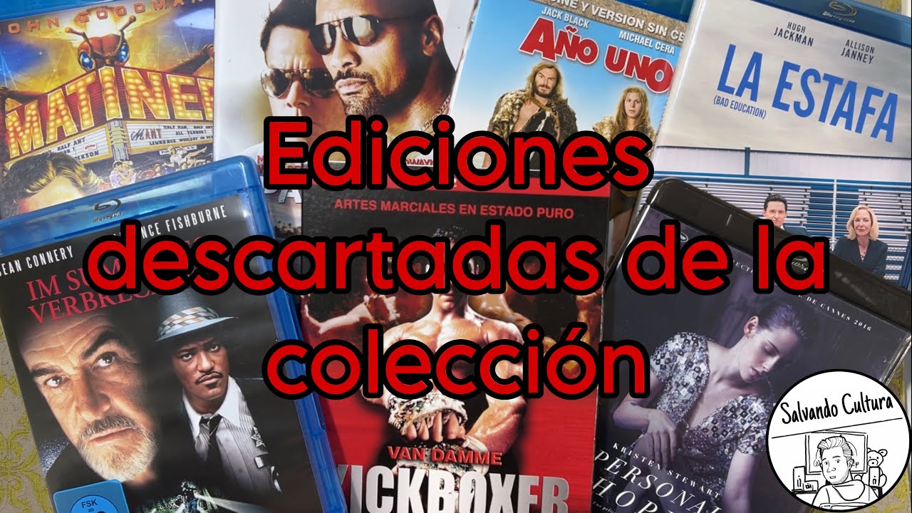 Ediciones descartadas de la colección | #unboxing #bluray #review 