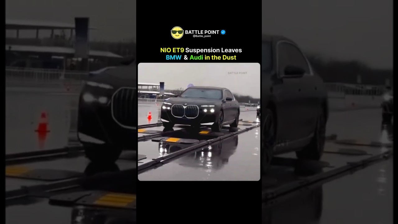 How Luxury Cars Stay This Smooth &mdash; Nio ET9, BMW & Audi Suspension