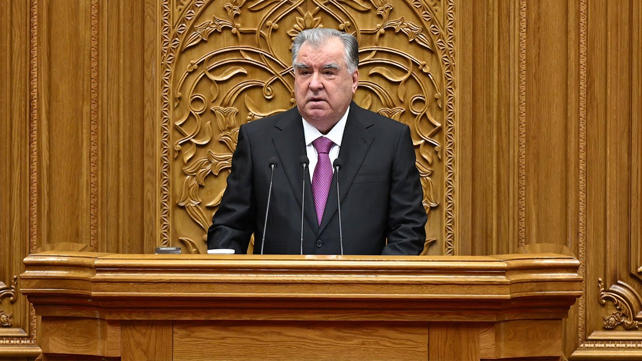 Паёми Президенти Ҷумҳурии Тоҷикистон муҳтарам Эмомалӣ Раҳмон ба Маҷлиси Олии Ҷумҳурии Тоҷикистон