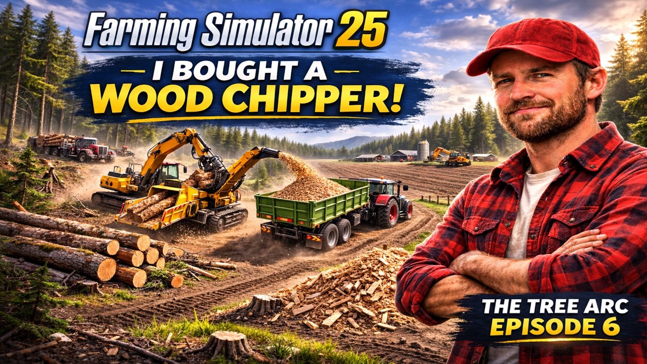 I Bought a Wood Chipper | The Tree Arc (Episode 6)