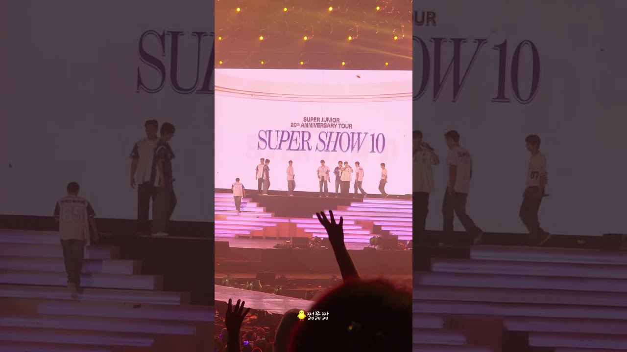250913 슈퍼주니어 Super Junior - Finale + Ending 신동 Shindong Focus SUPER SHOW 10 in JAKARTA