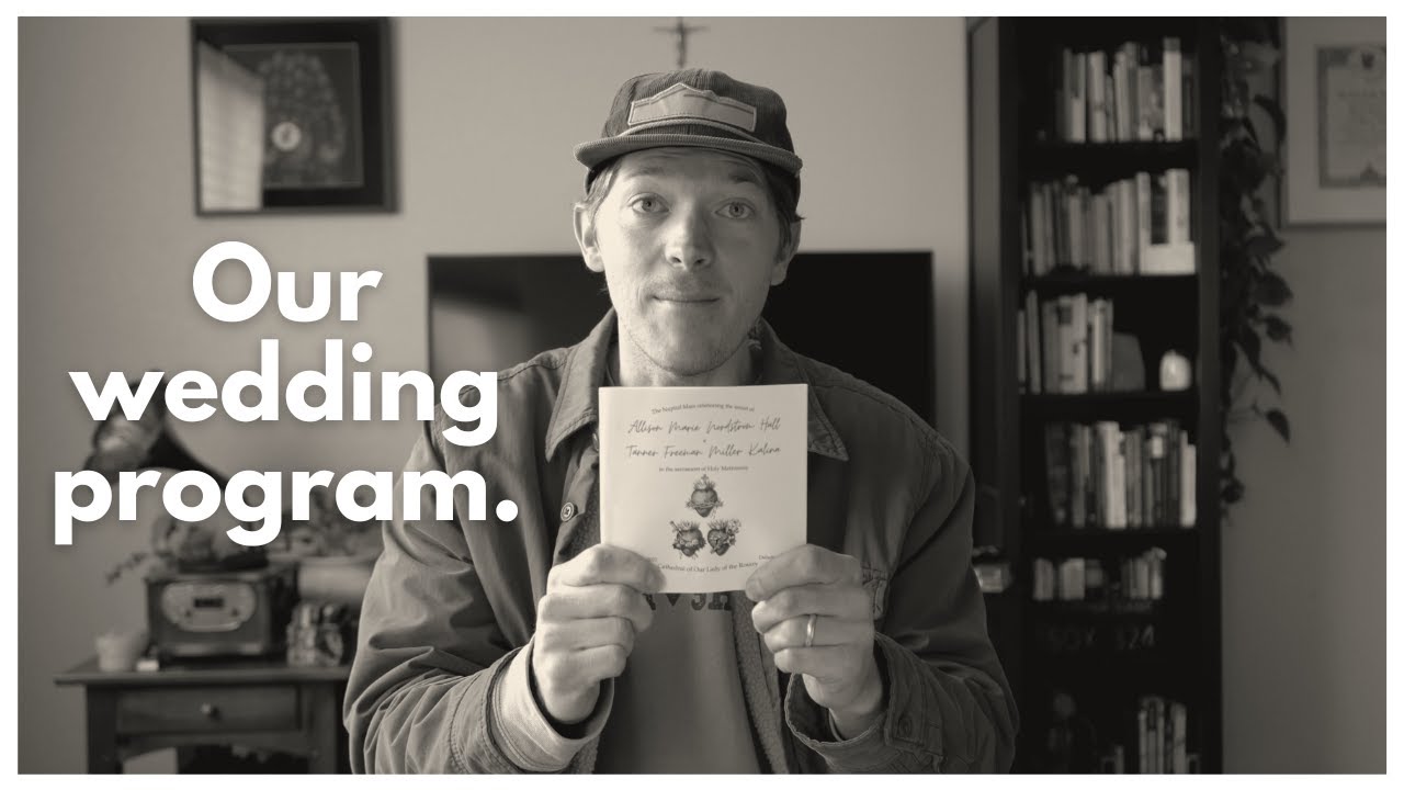 Our Wedding Program | Take Our Ideas & Run With Them!