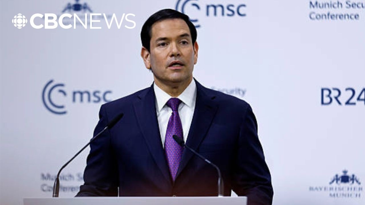 Rubio affirms trans-Atlantic ties with Europe at Munich Security Conference