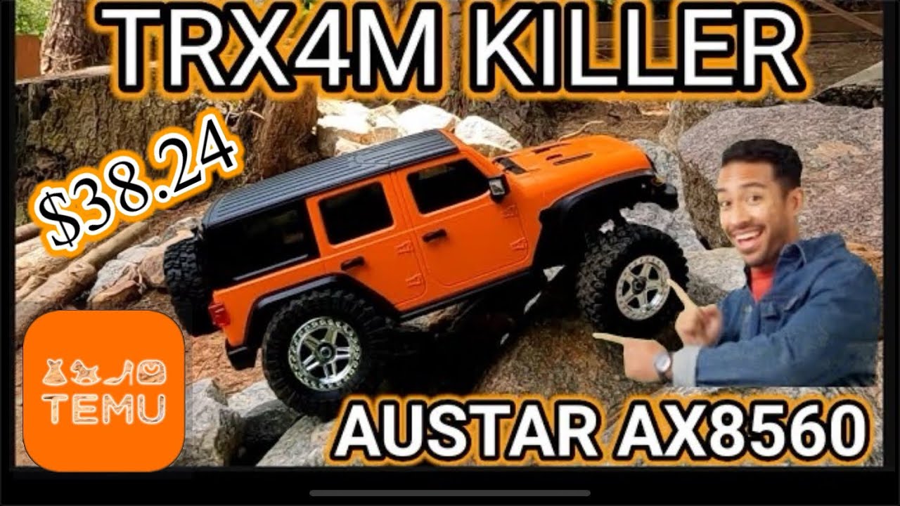 TEMU Austar AX8560 1/18 Crawler / TRX4M Killer