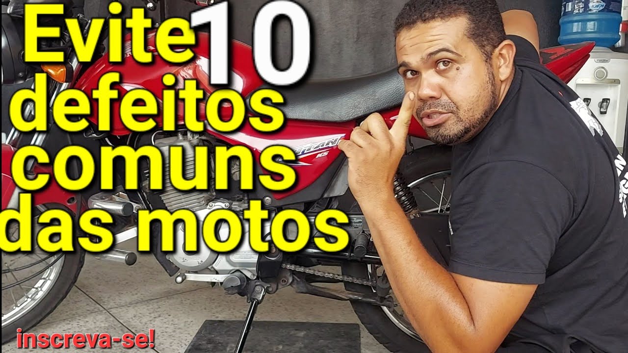 Como evitar os 10 defeitos mais comuns das motos (Dicas)