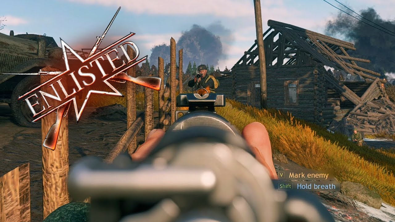 I Tried A Free To Play Shooting Game - Enlisted No Commentary Gameplay