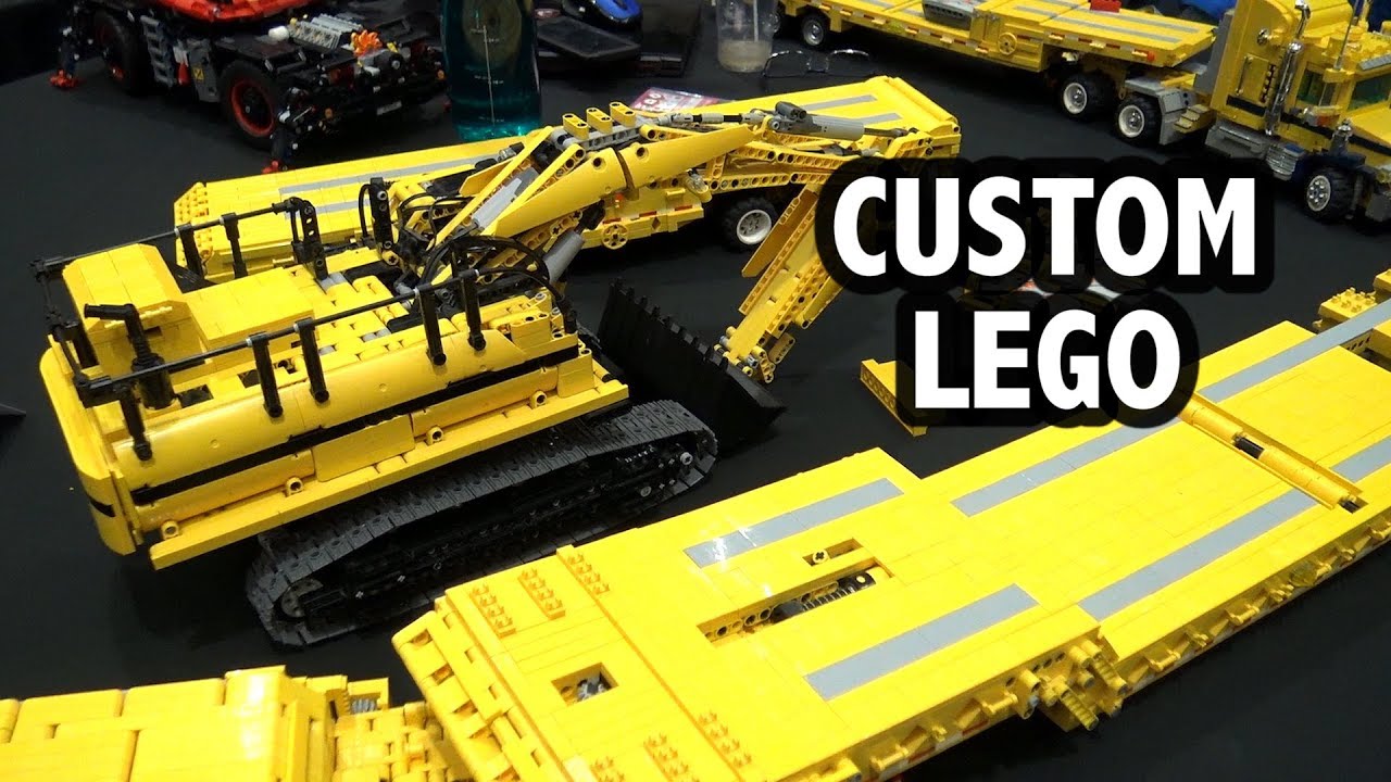 Custom LEGO Technic Heavy Haul Trucks | BrickCan 2019