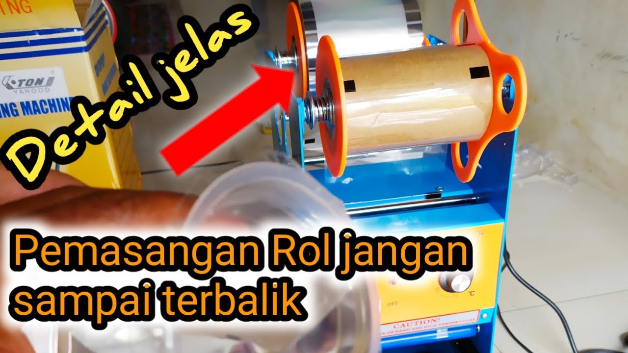 Cara merakit dan menggunakan Cup sealer ETON model ET 08