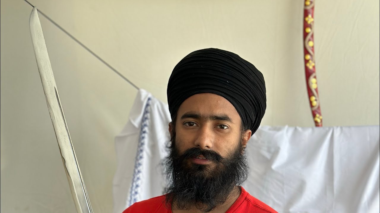 SWORD AND KHANDA ⚔️ #sikh