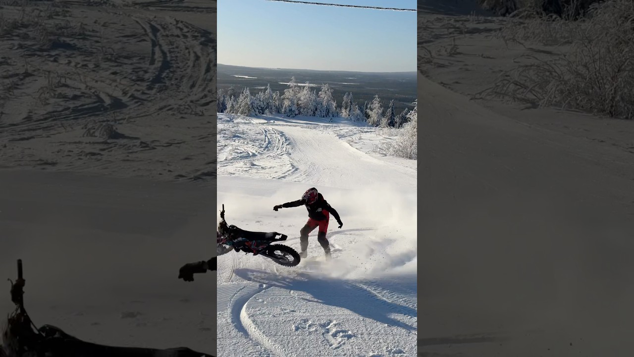 Мотобайки + Лапландия = жизнь мечты 😮&zwj;💨❄️