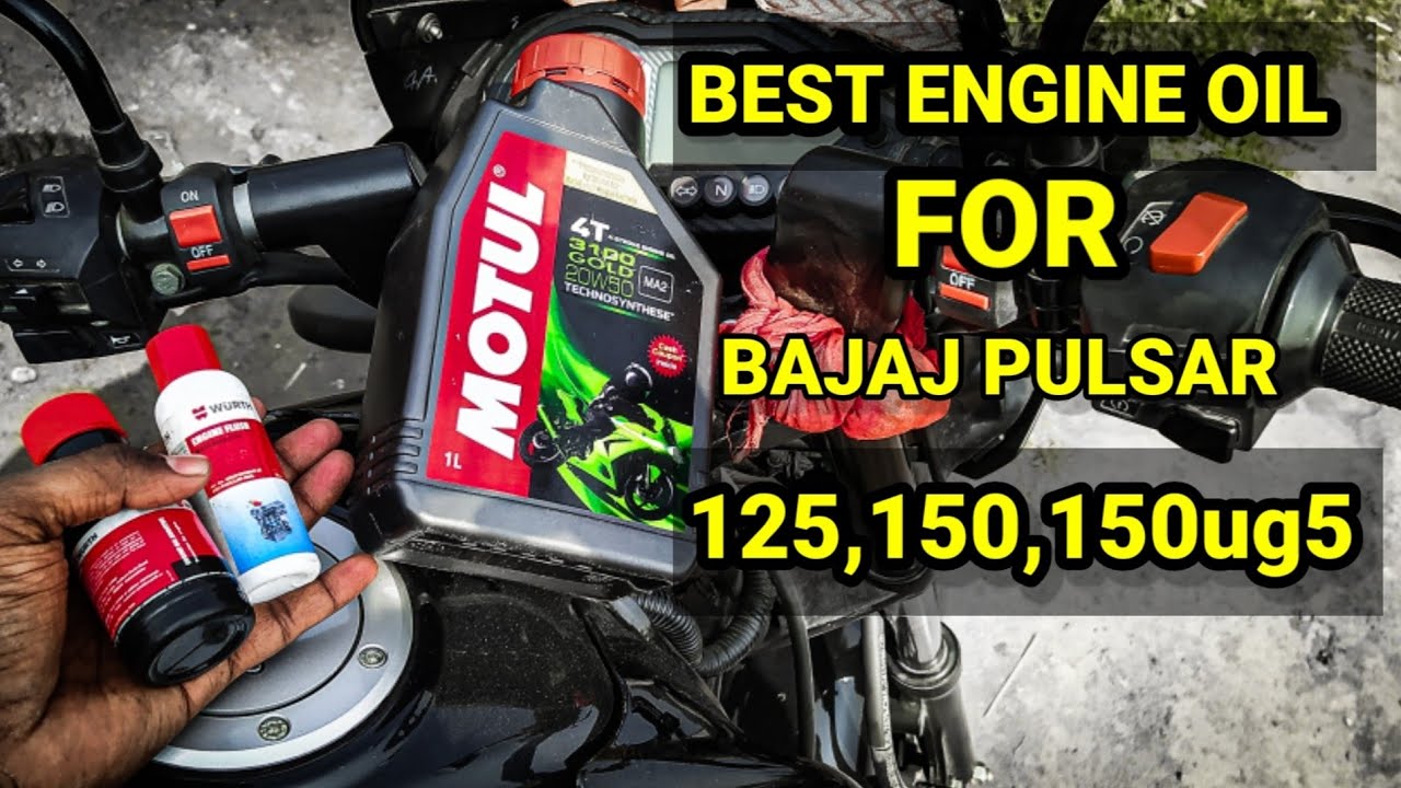 Best Engine Oil For Pulsar 150 to 125 | Motul Engine Oil In Pulsar 150 And 125| 3100 motul engine