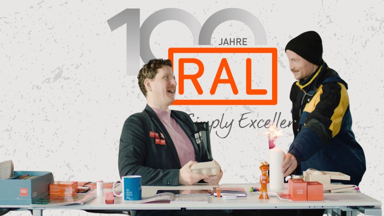 100 Jahre RAL &ndash; Kennzeichnung mit Geschichte. Zukunft mit System.