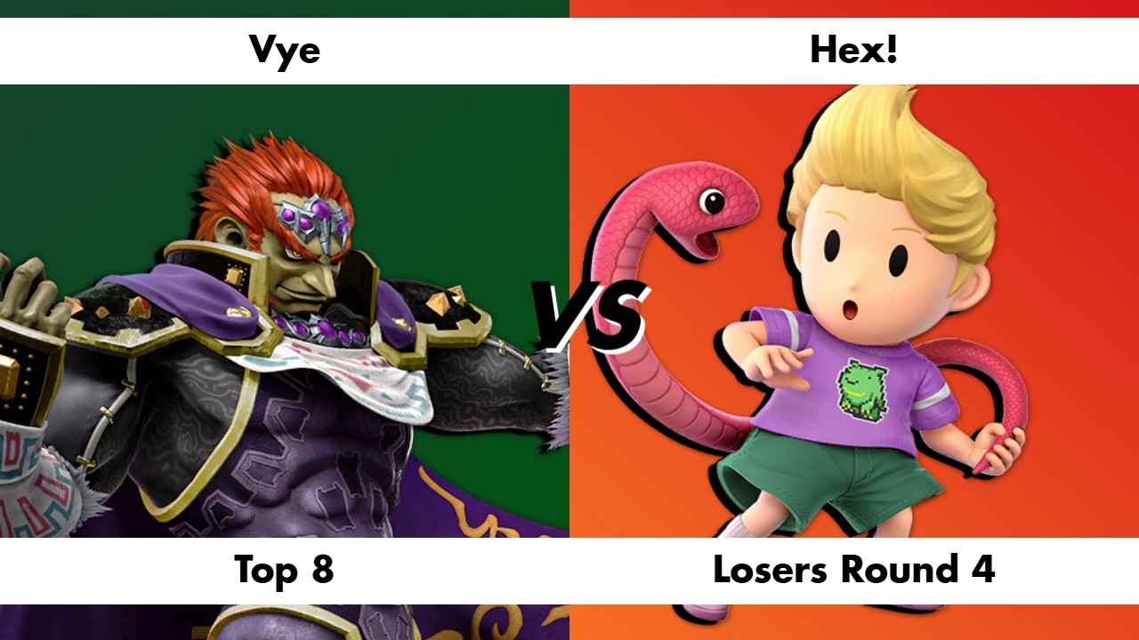 The Midvitational 5 - Vye (Ganondorf) vs Hex! (Lucas) - Top 8 LR4