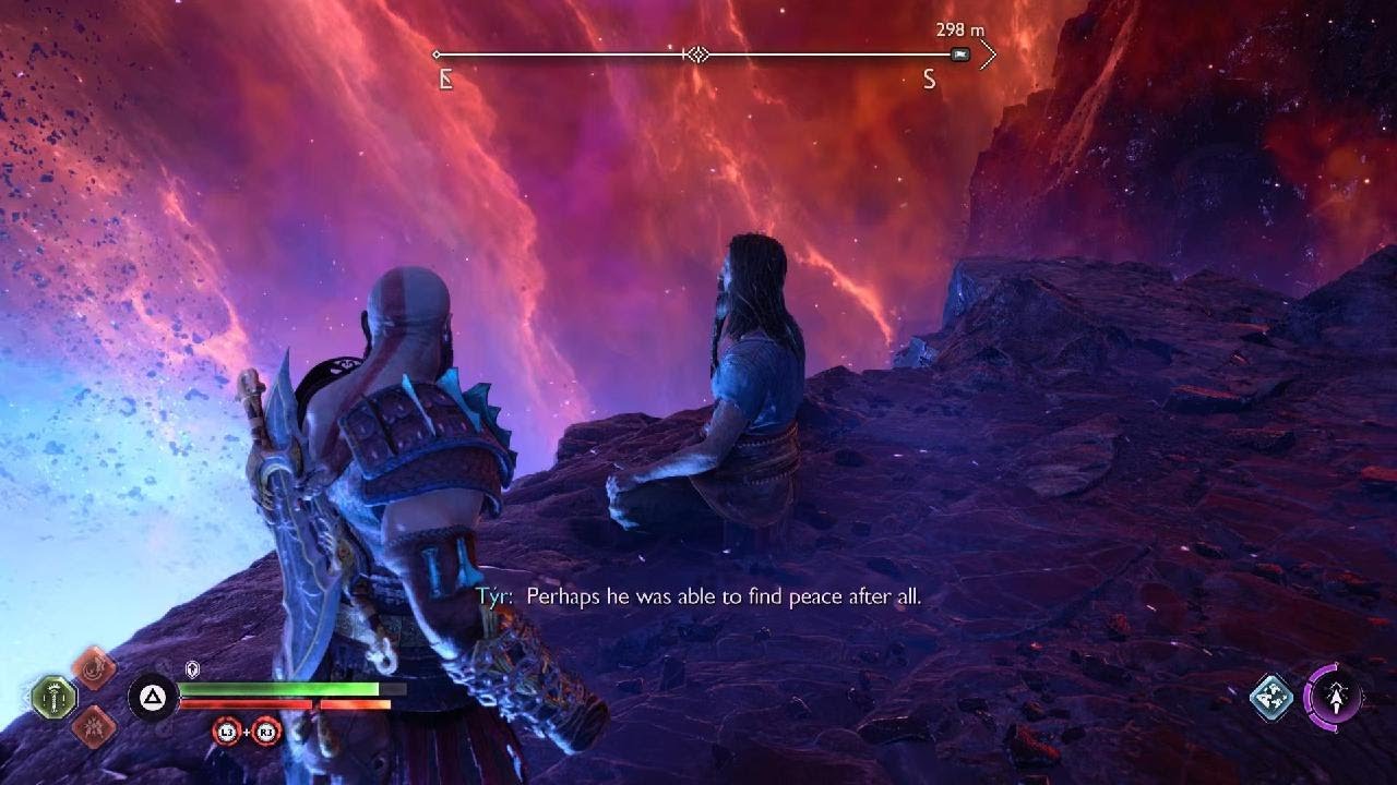 *Real* Tyr mention Sinmara grieving for Surtur God of War Ragnar&ouml;k