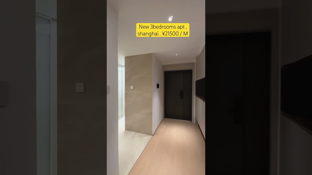 Newly 3br apartment with floor heating. 