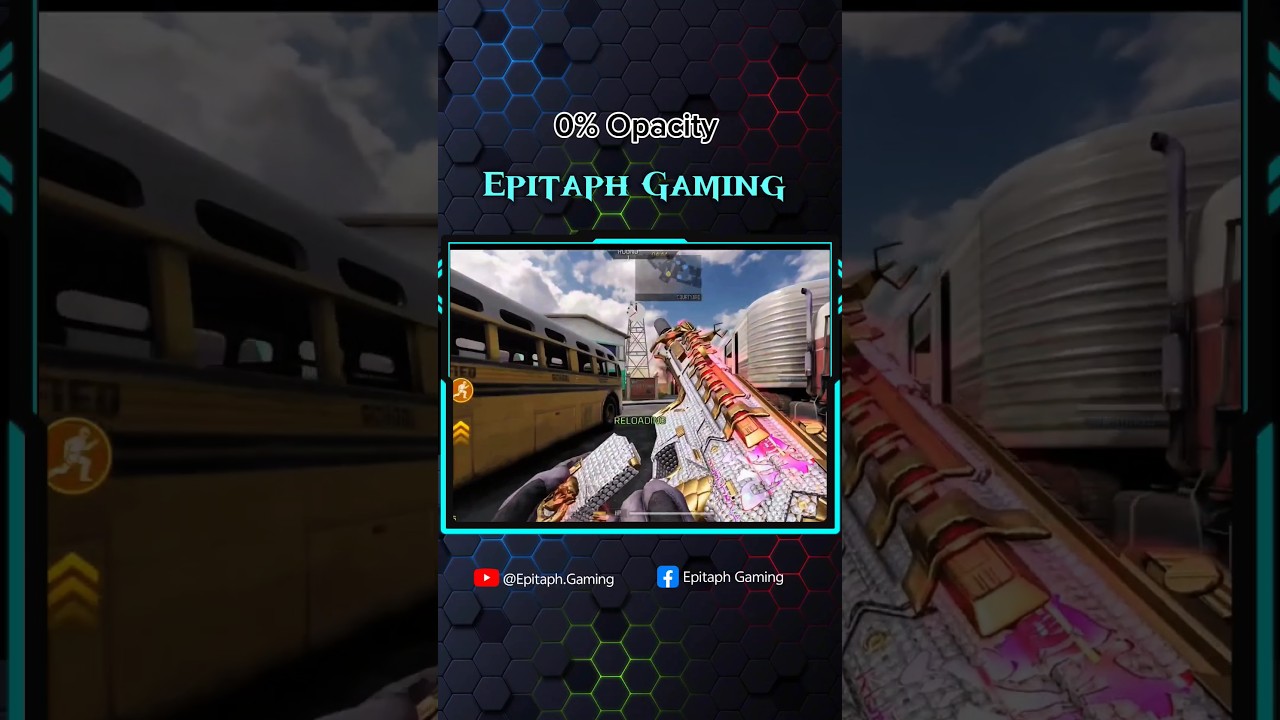 0% Opacity Hud In CODM Multiplayer👌  #shorts #Codm
